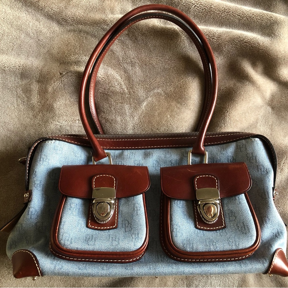 Vintage Dooney & Bourke Y2K Monogrammed Purse